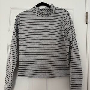 NEW without tags NY and Co Striped Long Sleeve Turtleneck Top